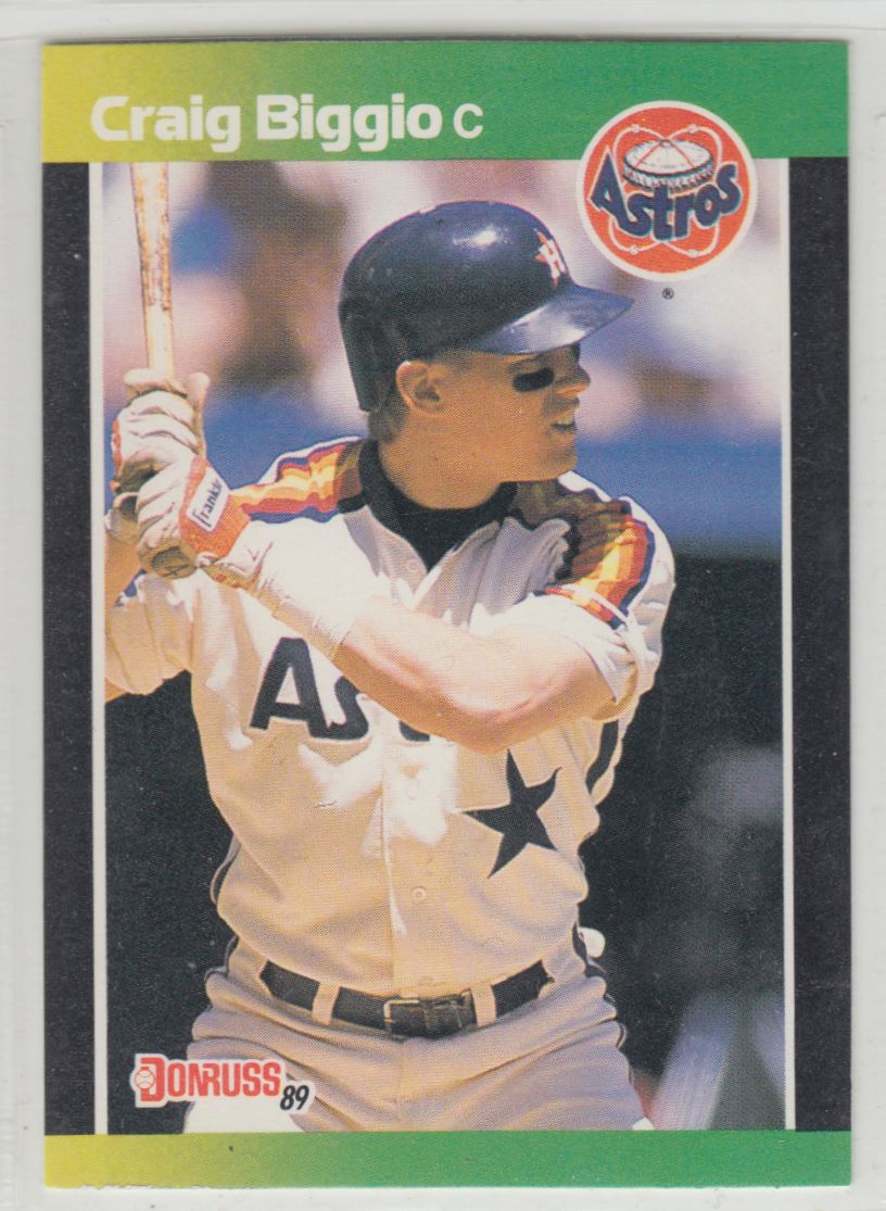1989 Donruss Baseball's Best Craig Biggio #176 card front image