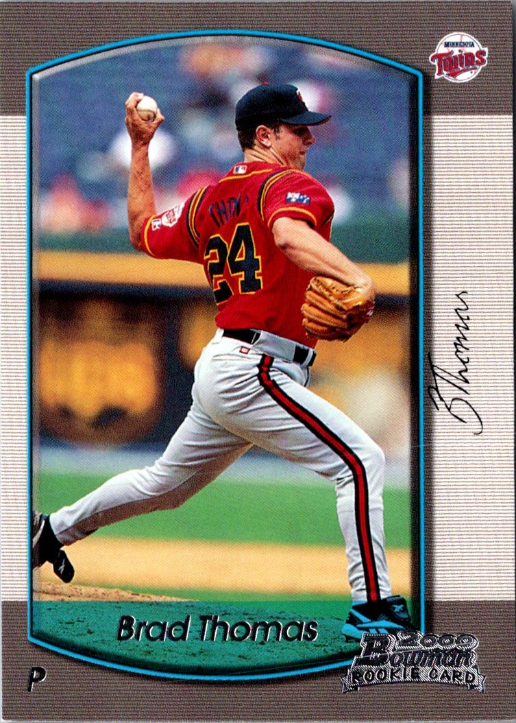 2000 Bowman Draft Picks & Prospects Brad Thomas #67