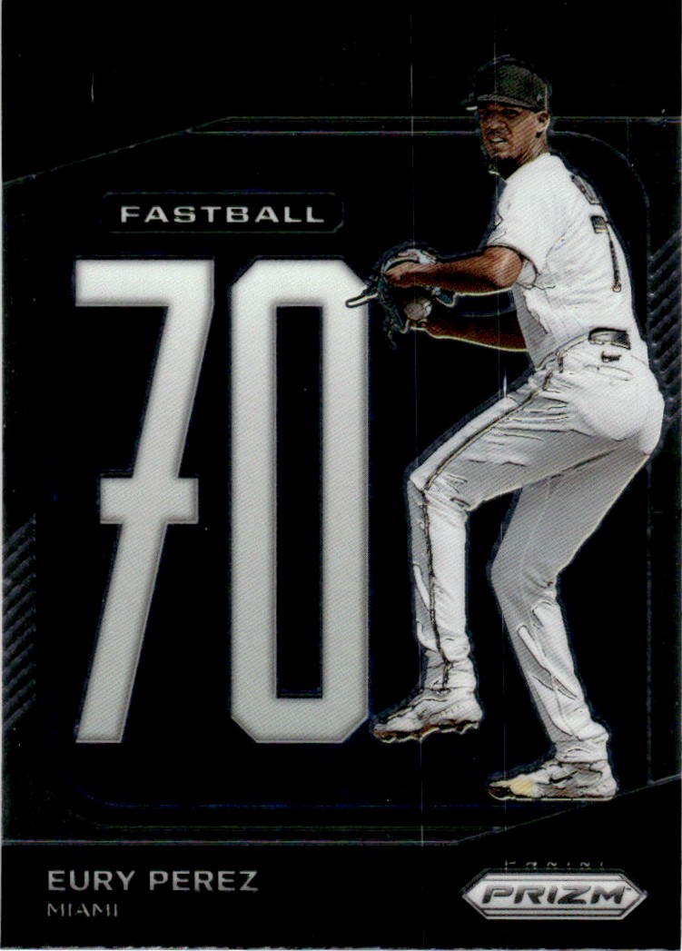 Eury Pérez, Walker Buehler Eury Perez, Miami Marlins, 2024 Topps Series 1 