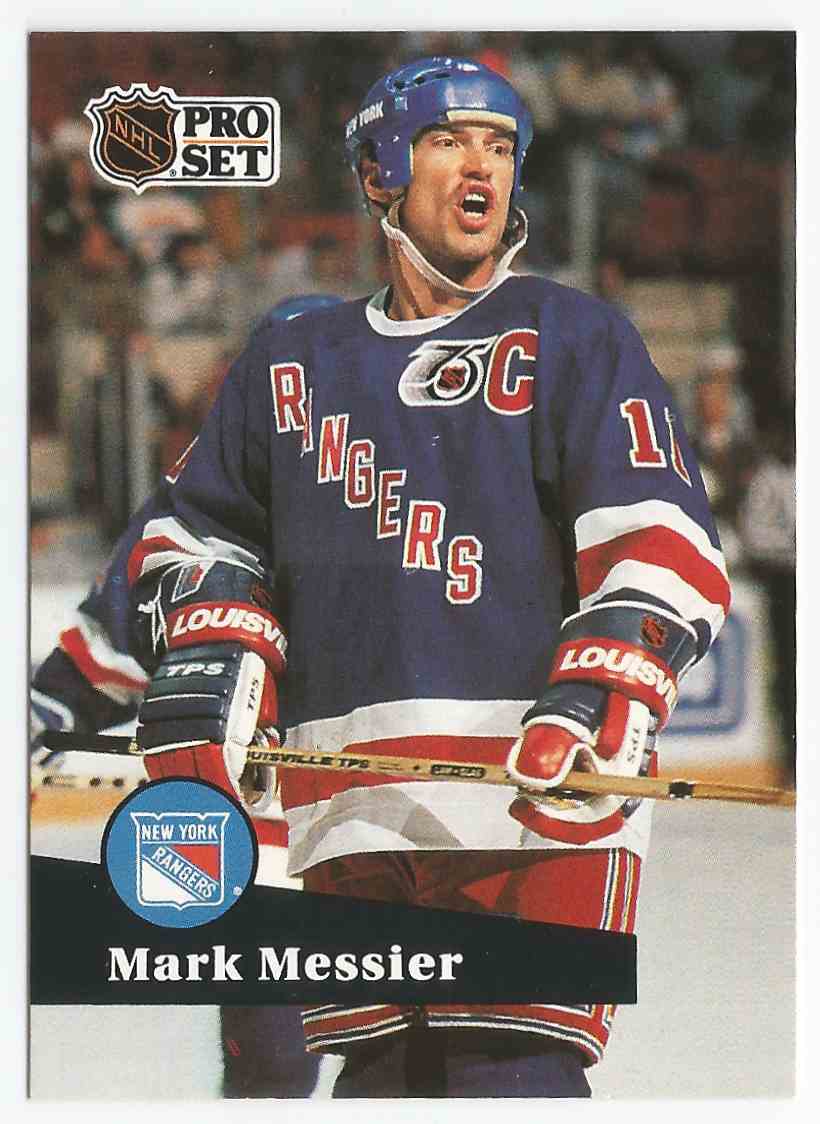 Mark Messier New York Rangers Greeting Card
