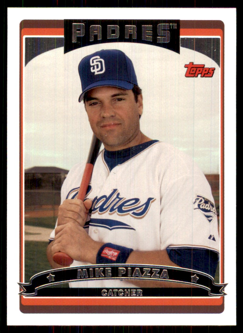 2006 Topps #585 Mike Piazza San Diego Padres | eBay