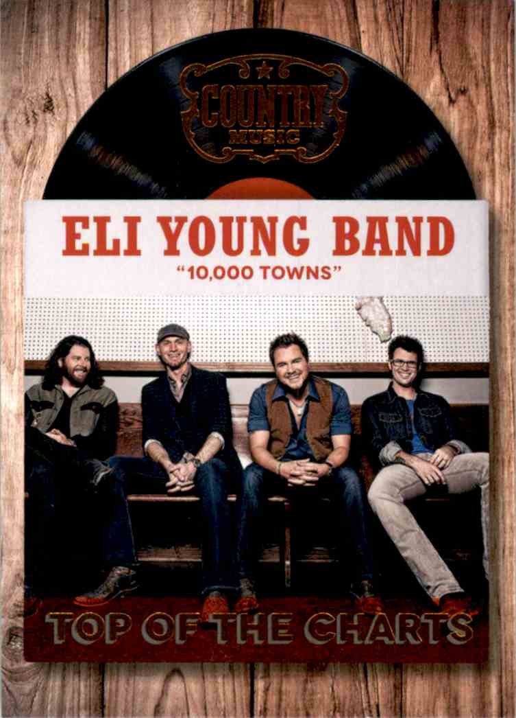 2015 Country Music Top Of The Charts Retail Eli Young Band #4 card front image