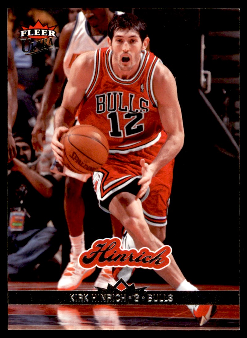 希少♡Kirk Hinrich Chicago Bulls Reebok製　XL 2003-06 Chicago Bulls Hinrich #12 Reebok Jersey (Home) Y