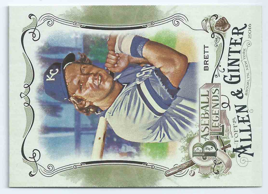 2016 Topps Allen & Ginter Baseball Legends George Brett #BL-8