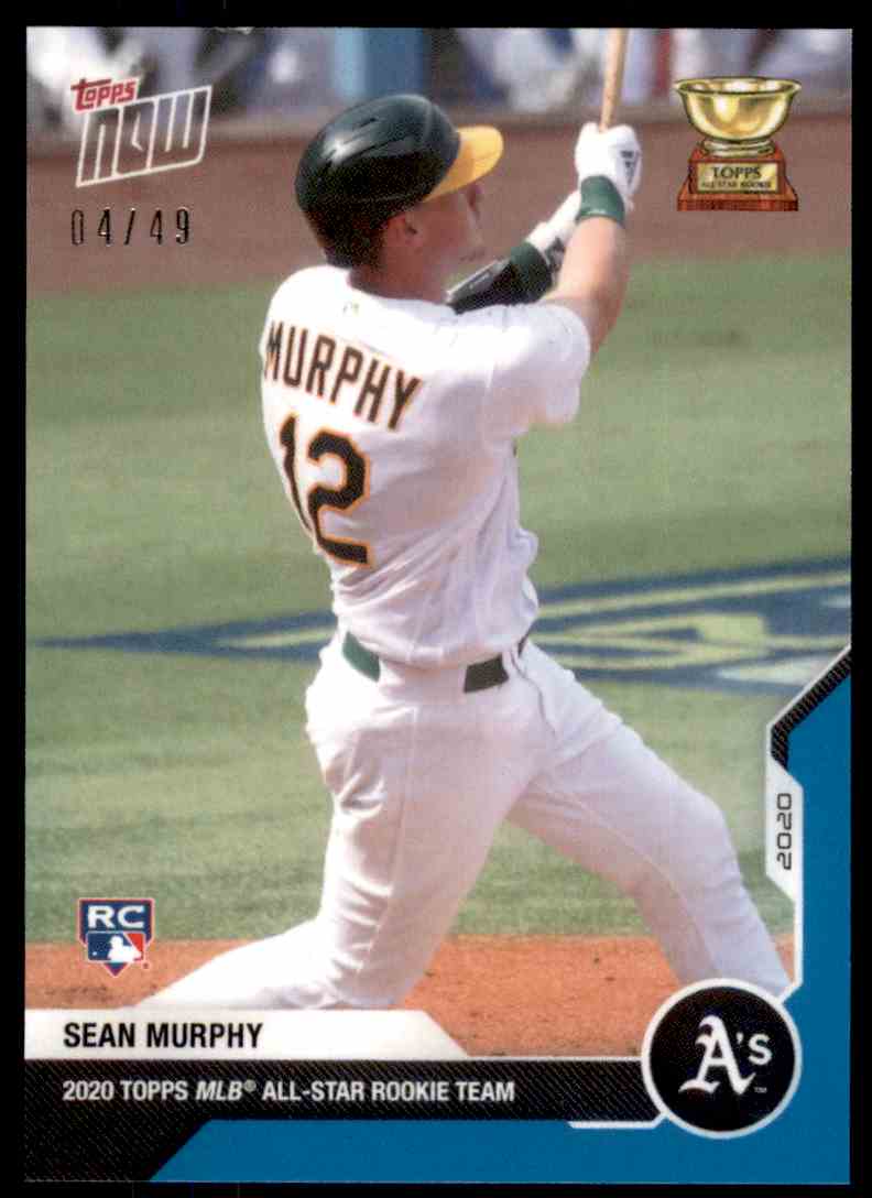 2020 TOPPS NOW SEAN MURPHY ROOKIE 04 49 OAKLAND A S RC 02 EBay