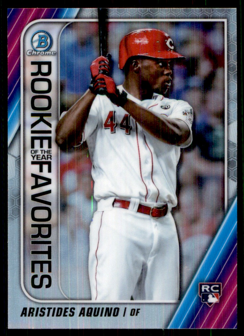 Kyle Lewis 2020 Bowman Chrome Rookie of the Year Favorites # ROYF-KL -  Mariners