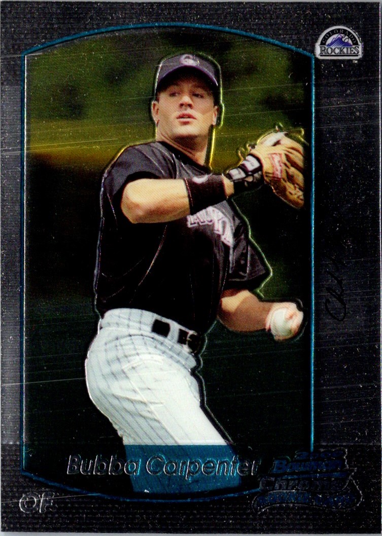 2000 Bowman Draft Picks & Prospects Chrome Bubba Carpenter #48