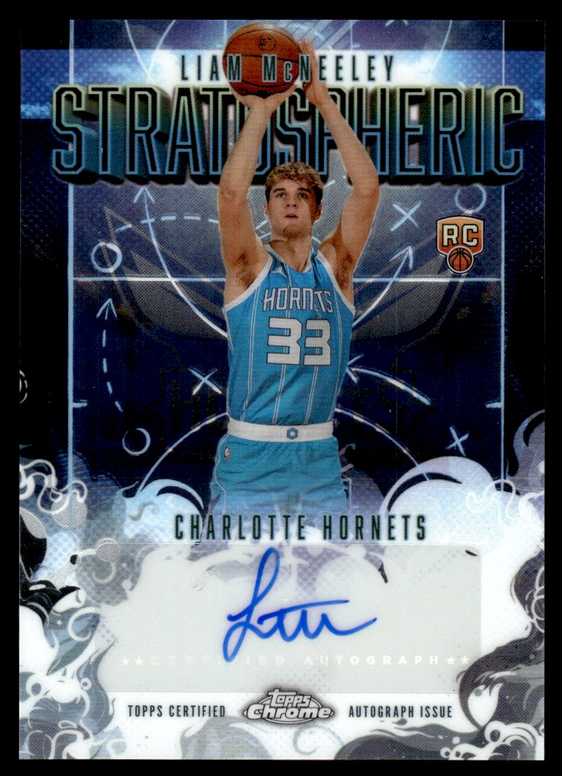 2025-26 Topps Chrome Stratospheric Signatures Rookies Liam 