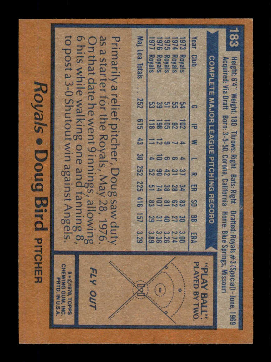 Topps Baseball #1-250 1978 - TÚ ELIGES - Completa tu conjunto - Imagen 365 de 499