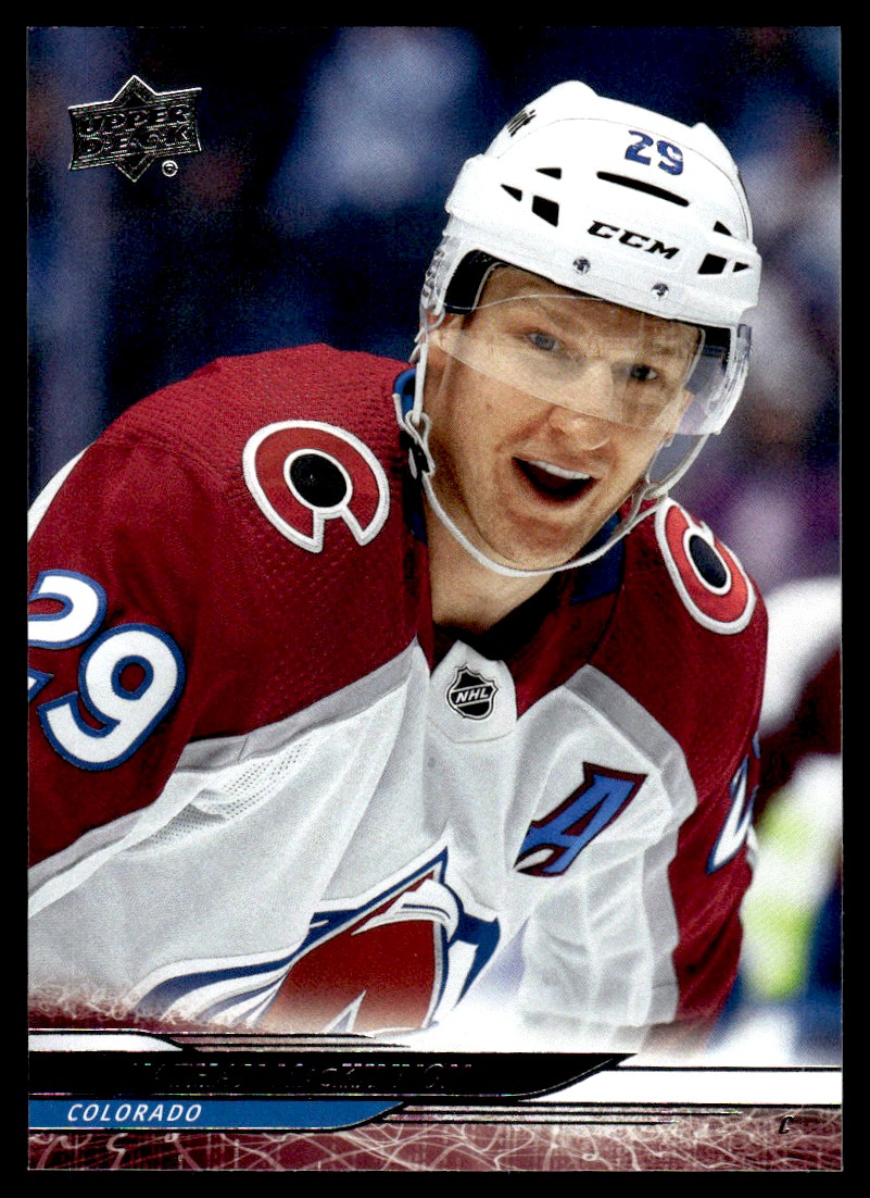 Nathan MacKinnon #285 2024-25 Upper Deck Colorado Avalanche | eBay
