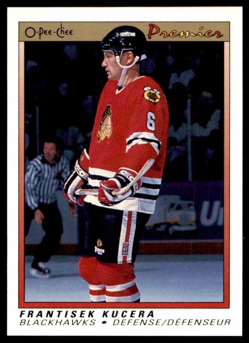 1990-91 O-Pee-Chee Premier Frantisek Kucera #53