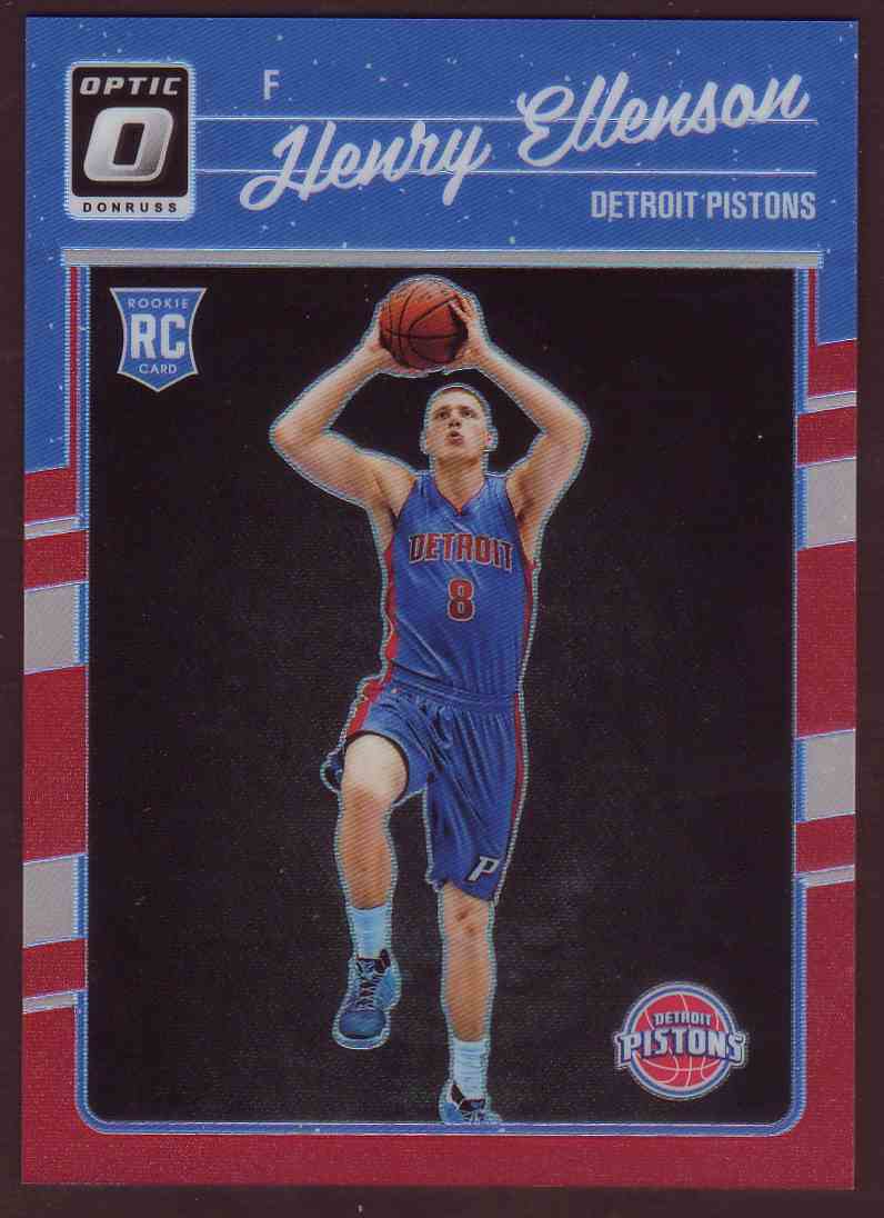 2016-17 Donruss Optic Prizm Red Henry Ellenson #165