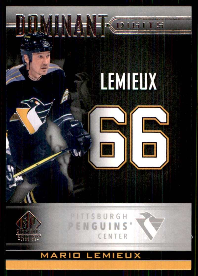 2020-21 SP Signature Edition Legends Dominant Digits Mario