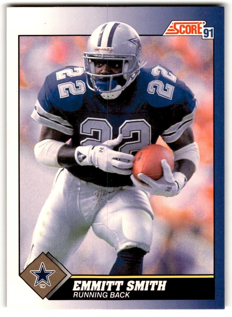 1991 Score Emmitt Smith #15 Dallas Cowboys | eBay