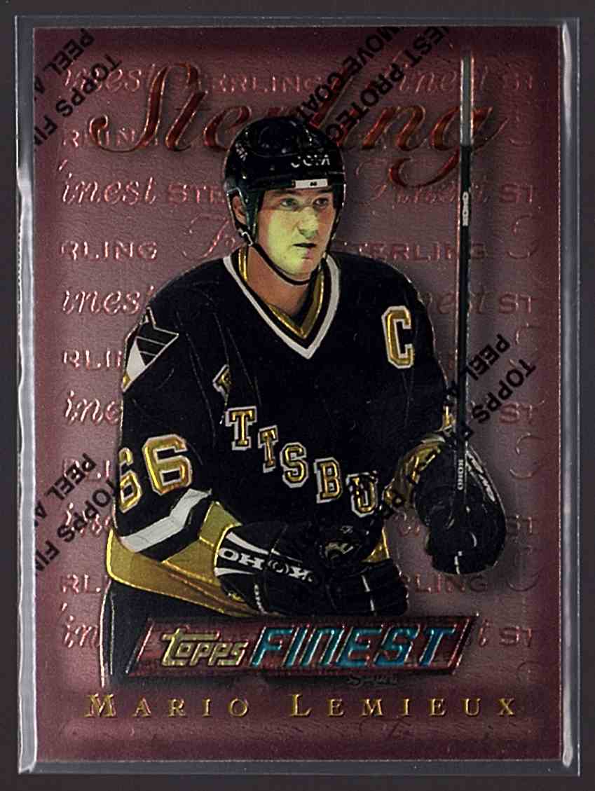 1995-96 Finest Mario Lemieux B #150 On Kronozio