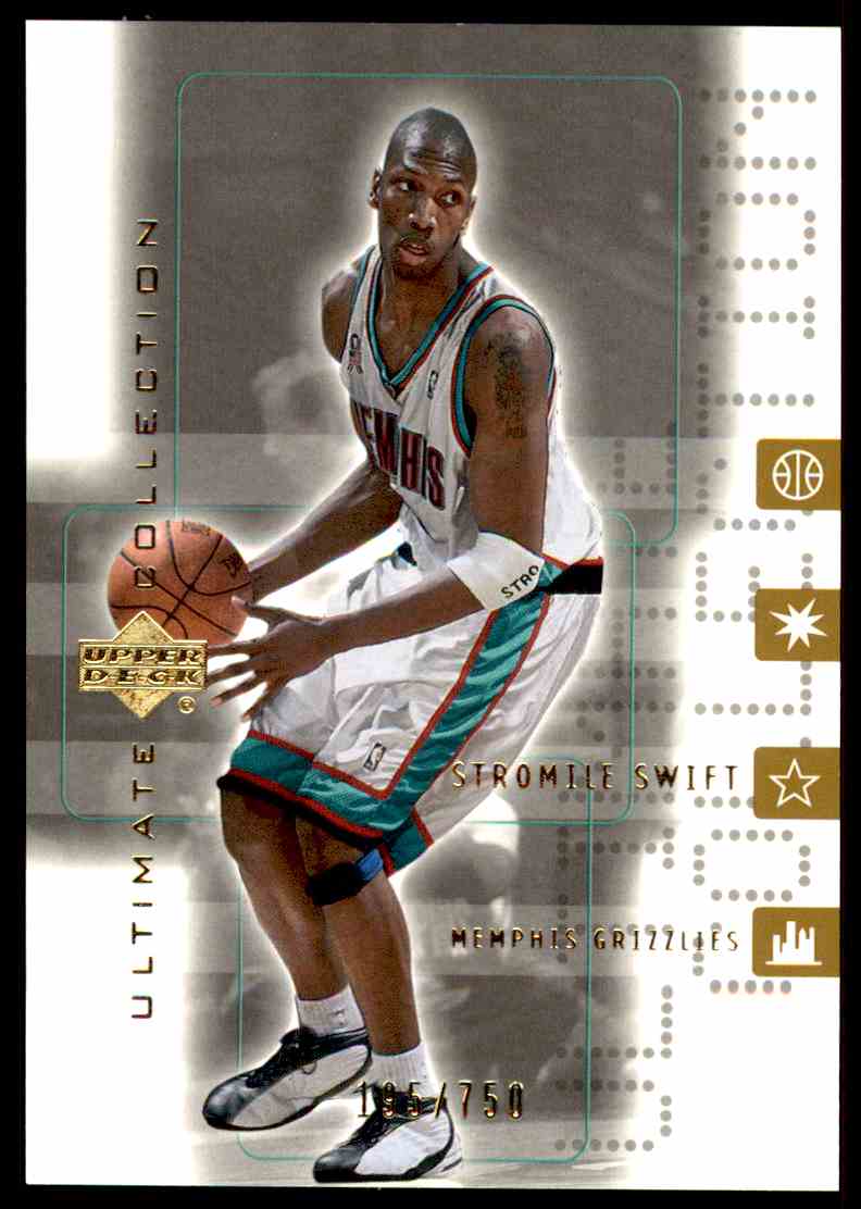 2001-02 Ultimate Collection Stromile Swift #28 card front image