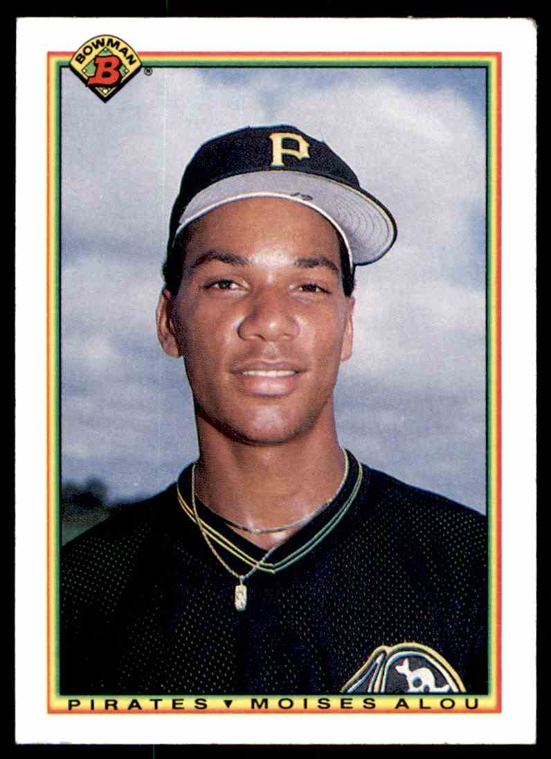 1990 Bowman MLB Moises Alou #178