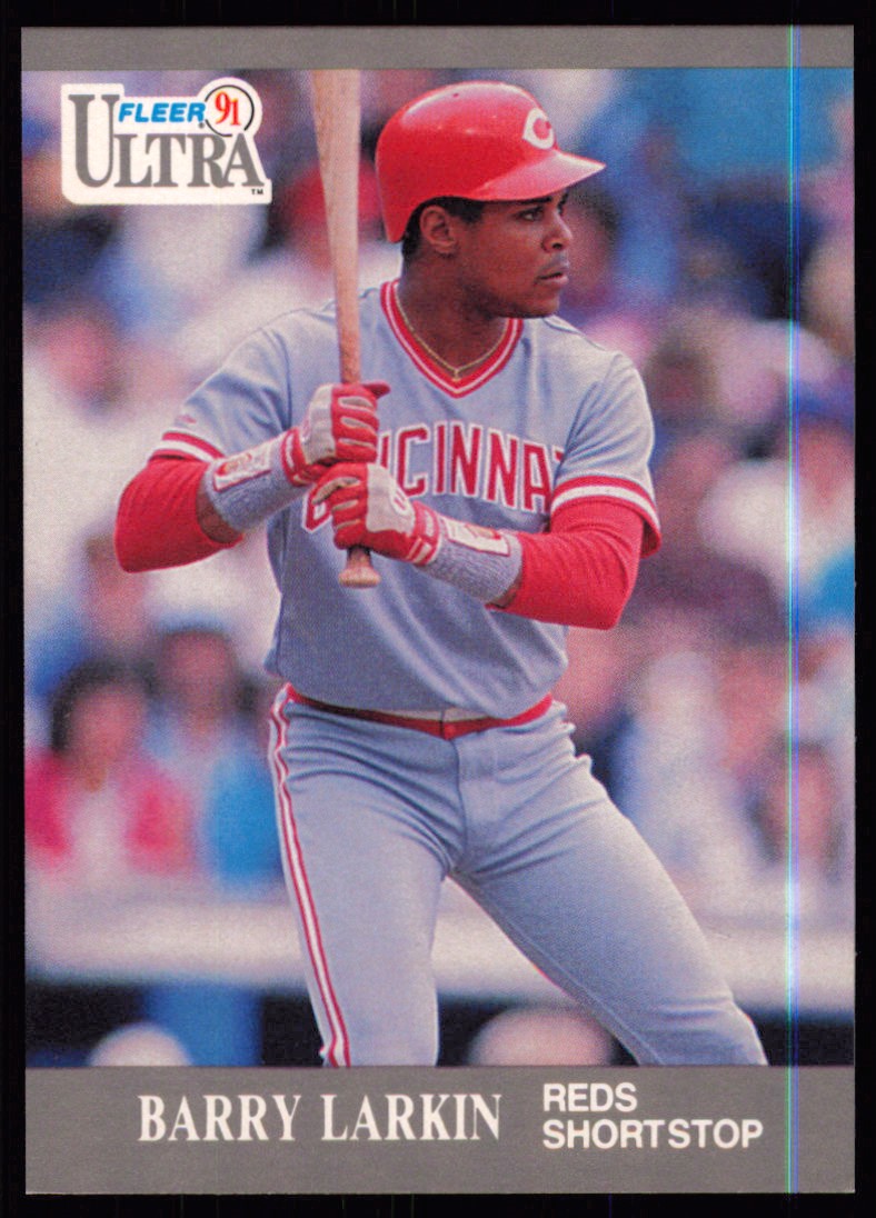 1991 Fleer Ultra Barry Larkin Cincinnati Reds #96 | eBay