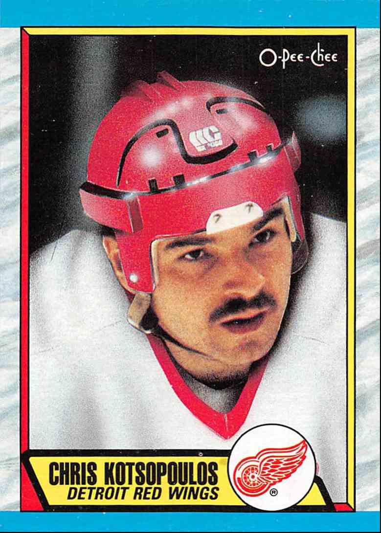 1989-90 O-Pee-Chee Chris Kotsopoulos #279