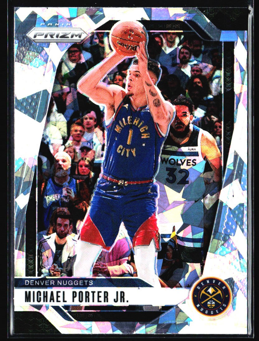 2024-25 Panini Prizm Cracked Ice Michael Porter Jr. Denver Nuggets