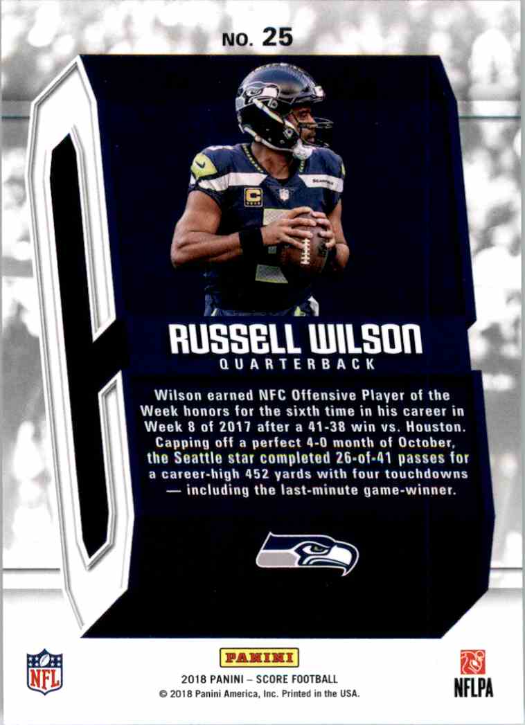 russell wilson captain jersey