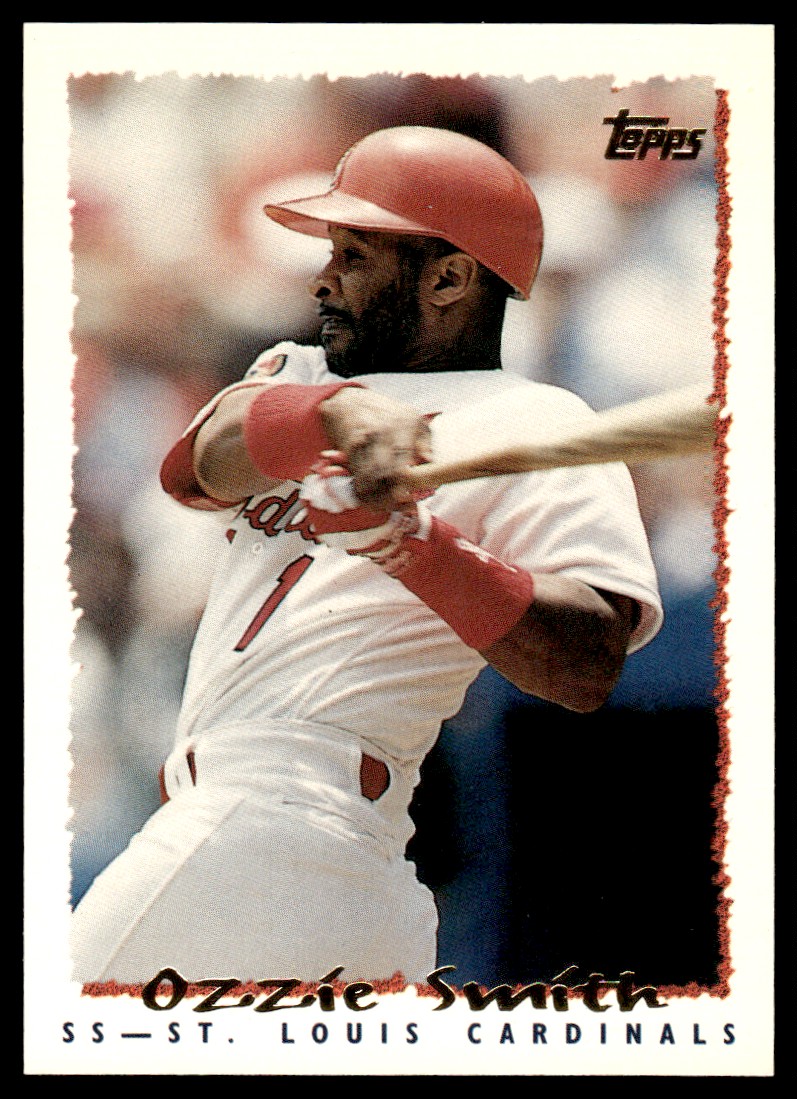 1995 Topps Baseball Card Ozzie Smith St. Louis Cardinals #347 | eBay