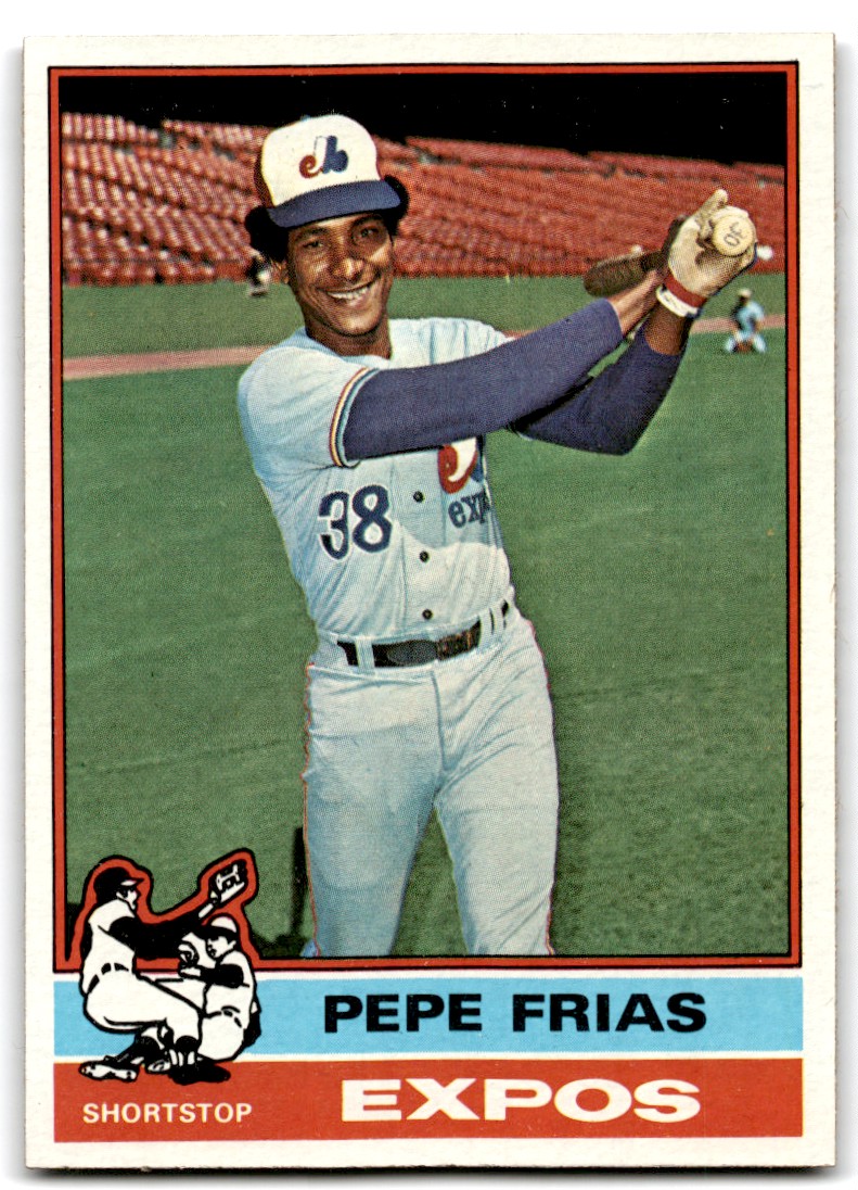 1976 Topps Pepe Frias #544 on Kronozio