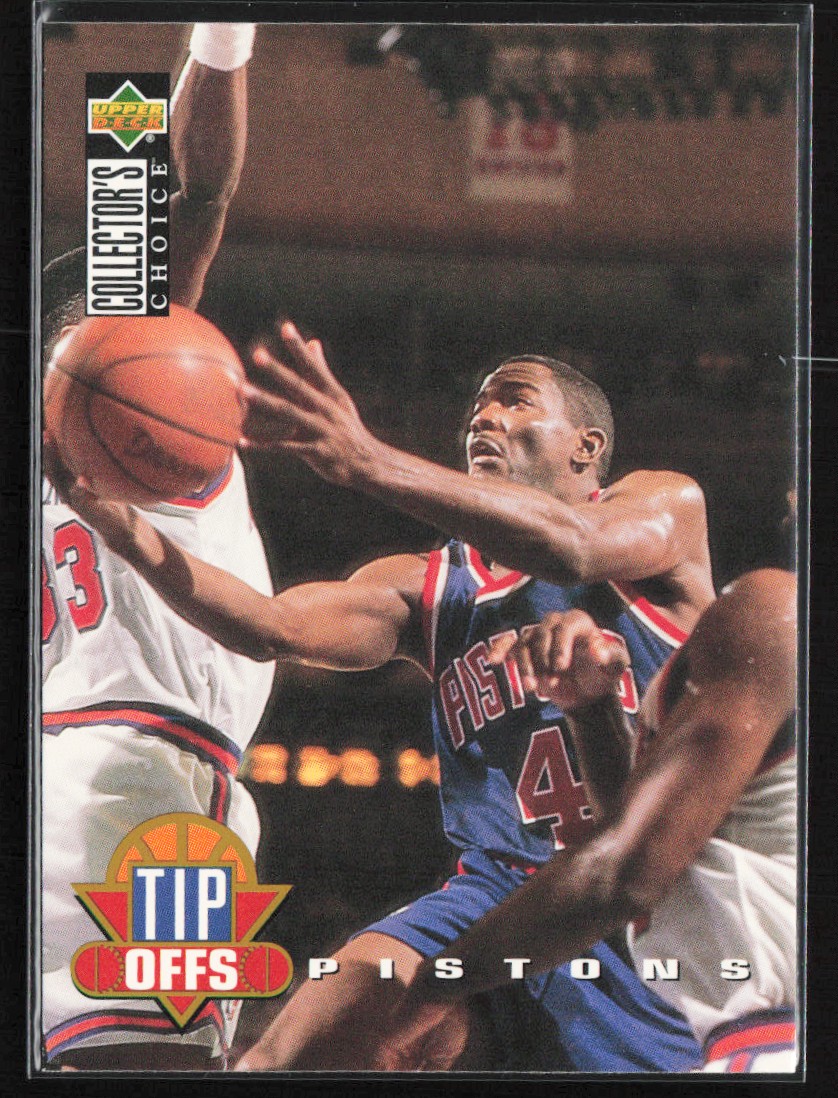 1994-95 UD Collector's Choice Joe Dumars Detroit Pistons #173 | eBay