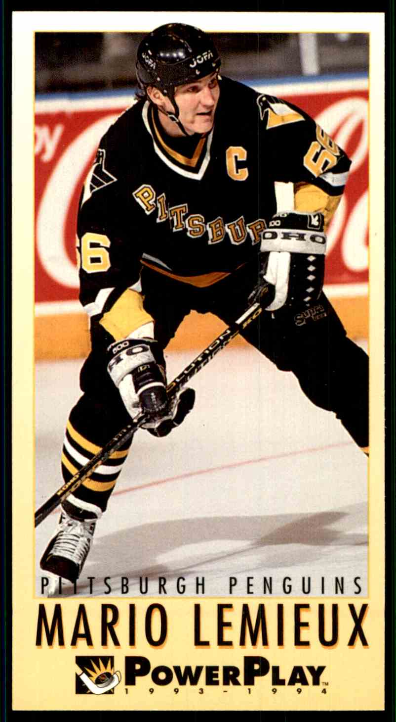 1993 94 Fleer Powerplay Mario Lemieux 190 EBay