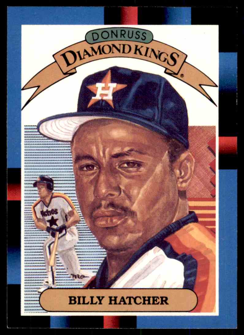 1988 Donruss MLB Billy Hatcher #23
