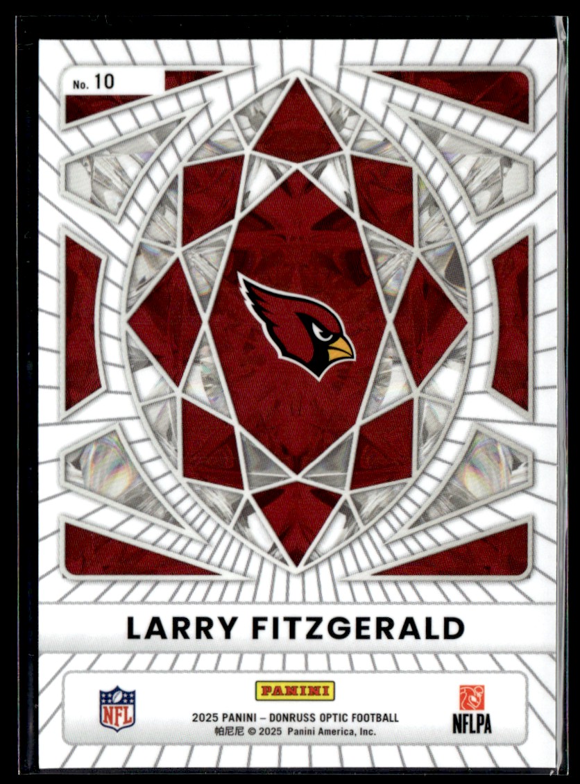 2025 Donruss Optic Diamond Hands Larry Fitzgerald #10 | eBay