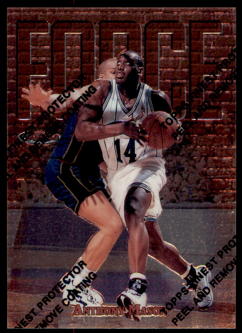 1998-2000 Anthony Mason Game Worn & Signed Charlotte Hornets, Lot #51439