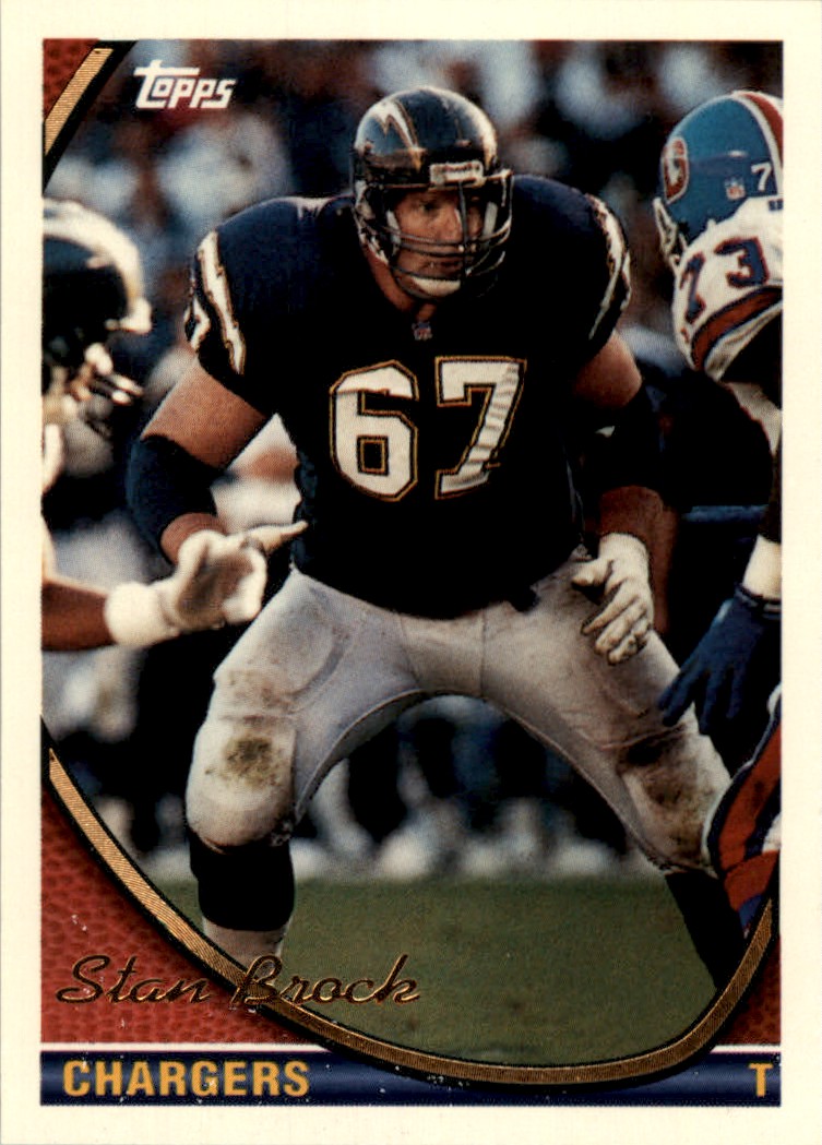 1994 Topps NFL Stan Brock #511