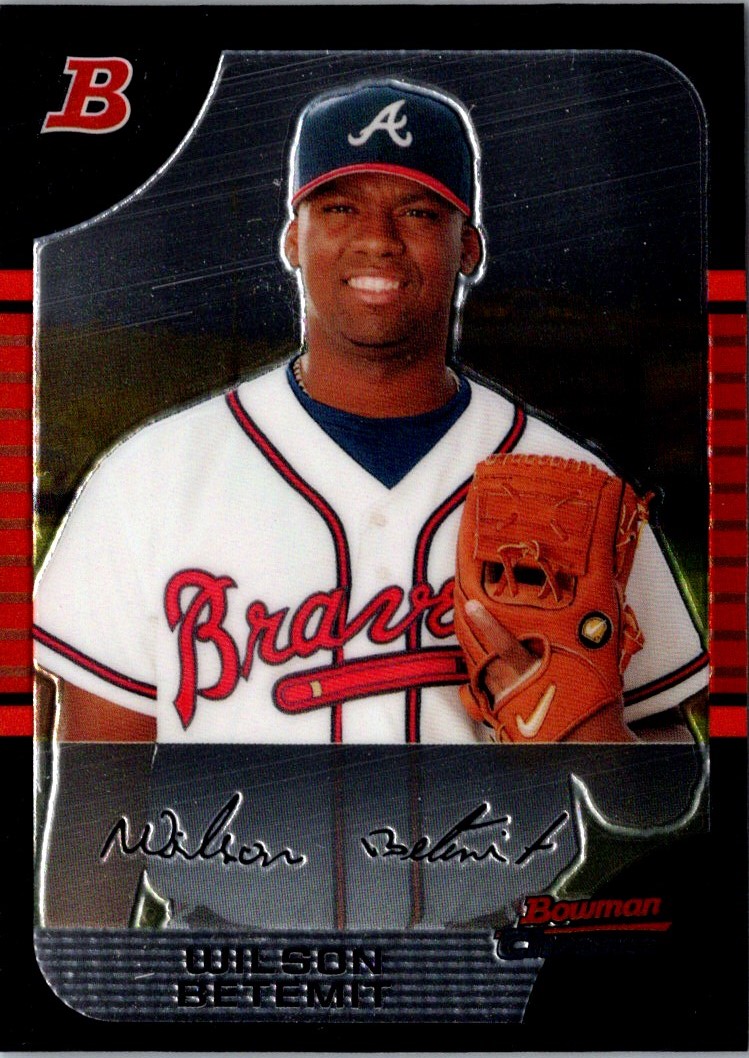 2005 Bowman Chrome Draft Picks & Prospects Wilson Betemit #BDP14