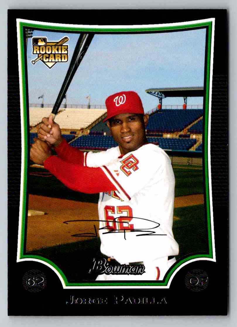 2009 Bowman Draft Picks & Prospects Jorge Padilla #BDP10