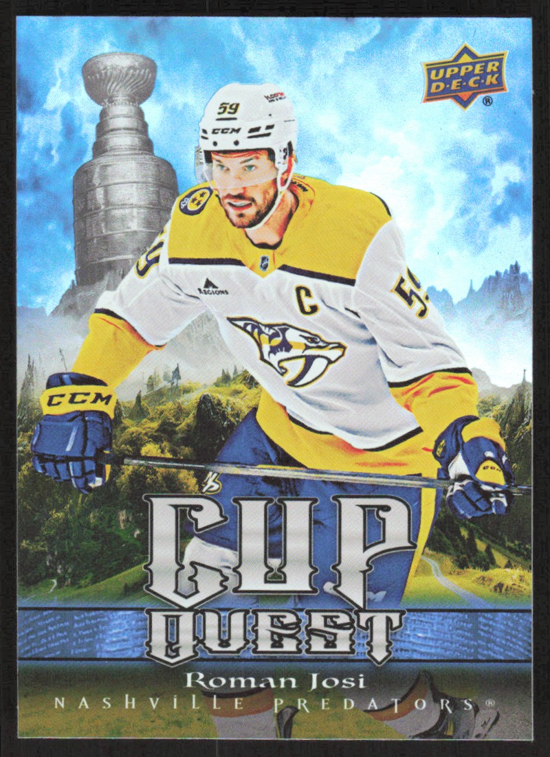 2025-26 Upper Deck Series 1 Cup Quest Roman Josi Nashville