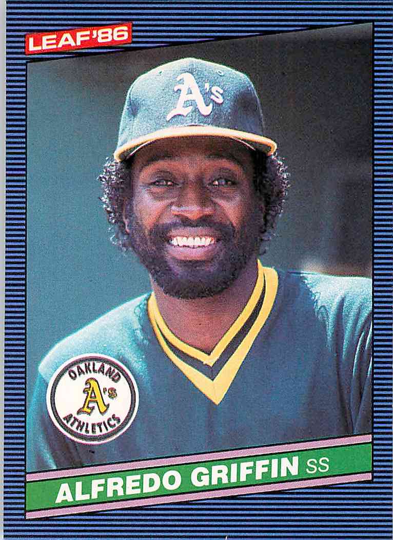 1982 Donruss Baseball Card #101 Alfredo Griffin