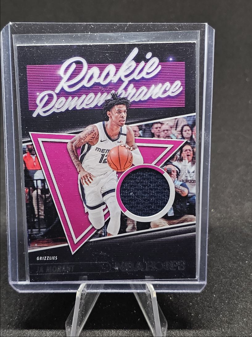 2021-22 NBA Hoops Rookie Remembrance Patch Ja Morant #RR-JAM on