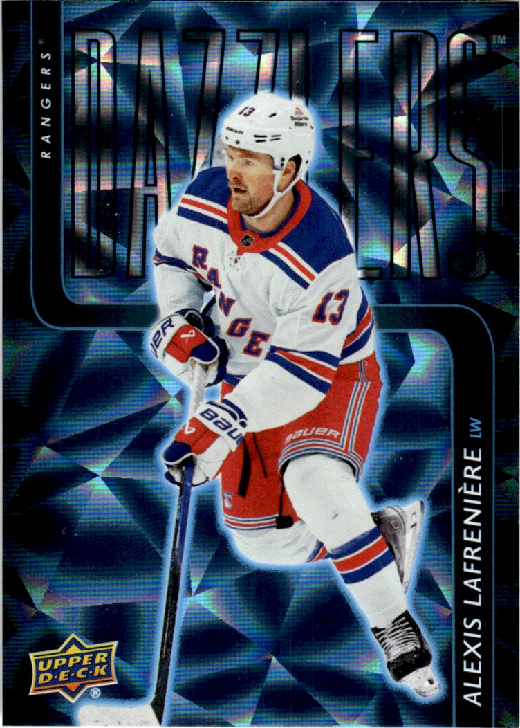 2025-26 Upper Deck Series 1 Dazzlers Alexis Lafreniere New York