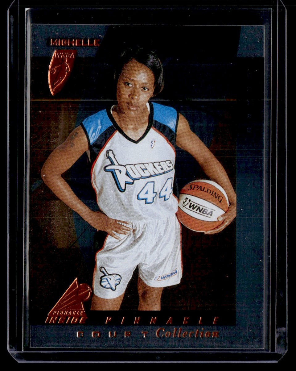 1997-98 Pinnacle Inside WNBA Court Collection Michelle Edwards #6