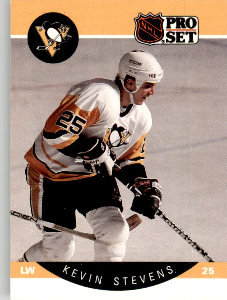 Kevin Stevens 1990-91 Pro Set #240 Pittsburgh Penguins | eBay