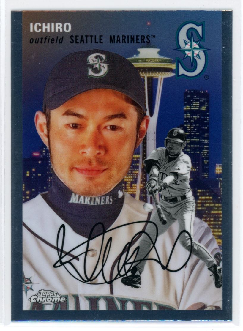 2023 Topps Chrome Platinum 1954 City Variation Ichiro Seattle