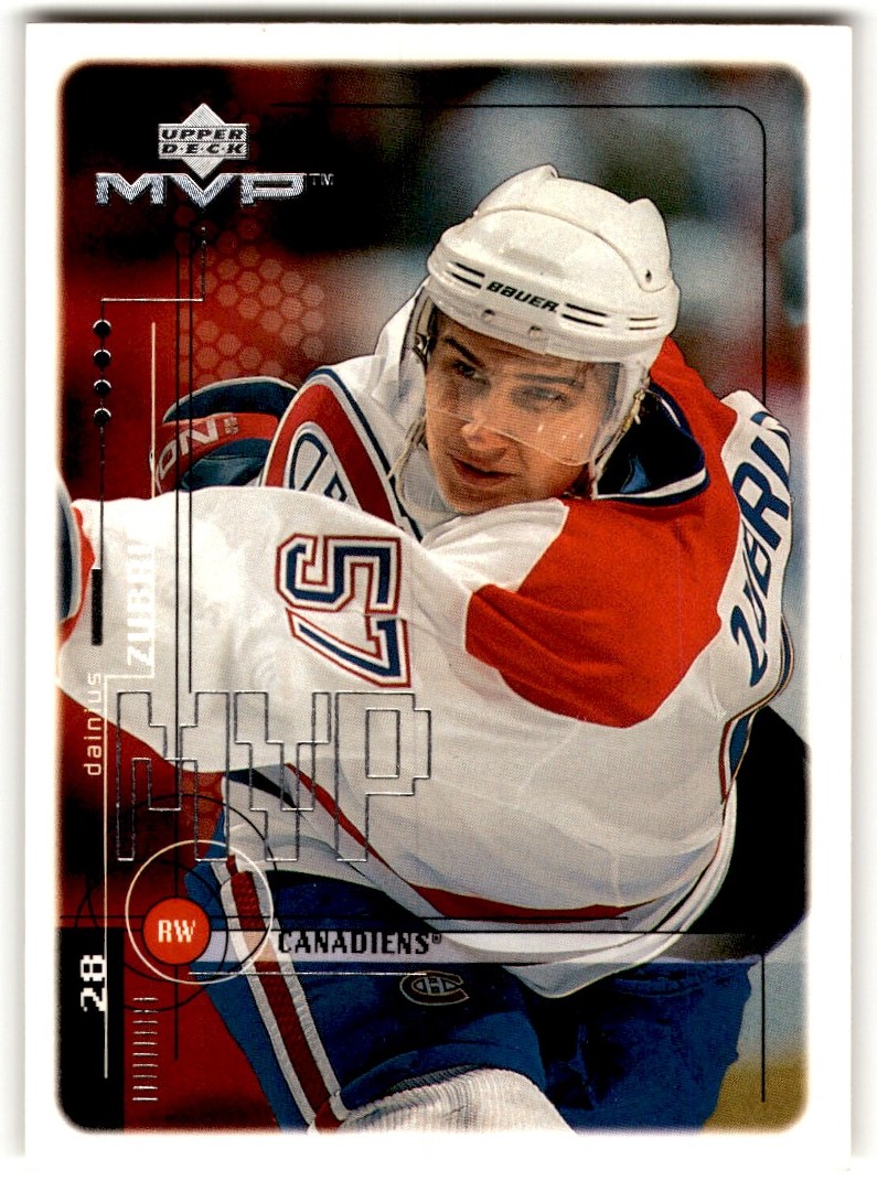 1998-99 Upper Deck MVP Dainius Zubrus #102