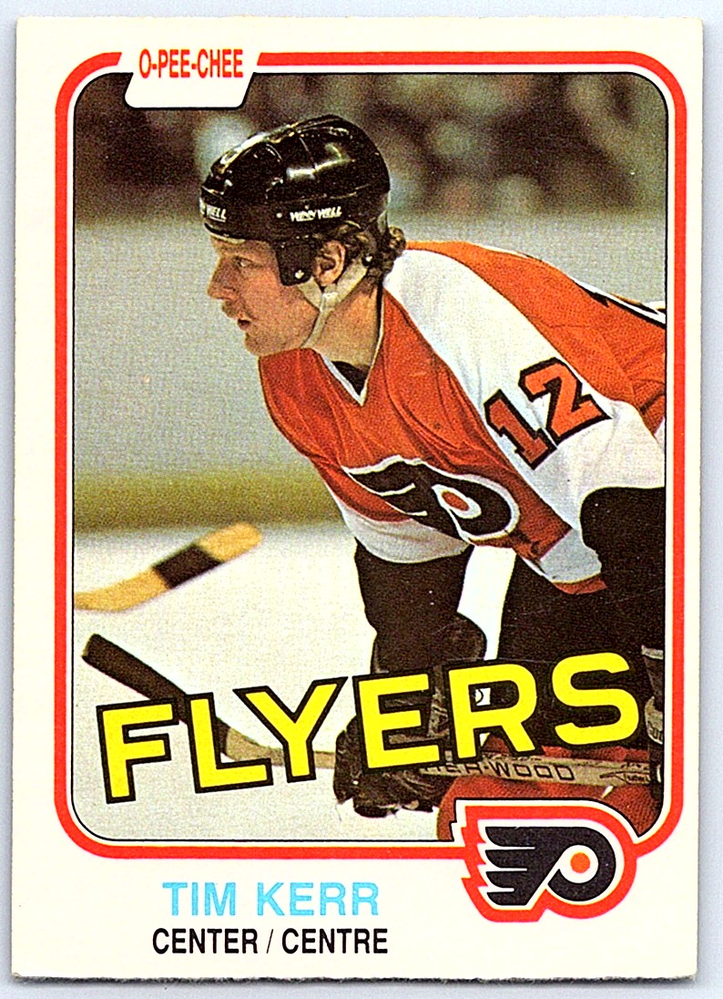1981-82 O-Pee-Chee ! Tim Kerr #251