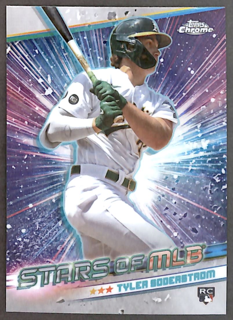 2024 Topps Stars of MLB Chrome Tyler Soderstrom #CSMLB-18 on Kronozio