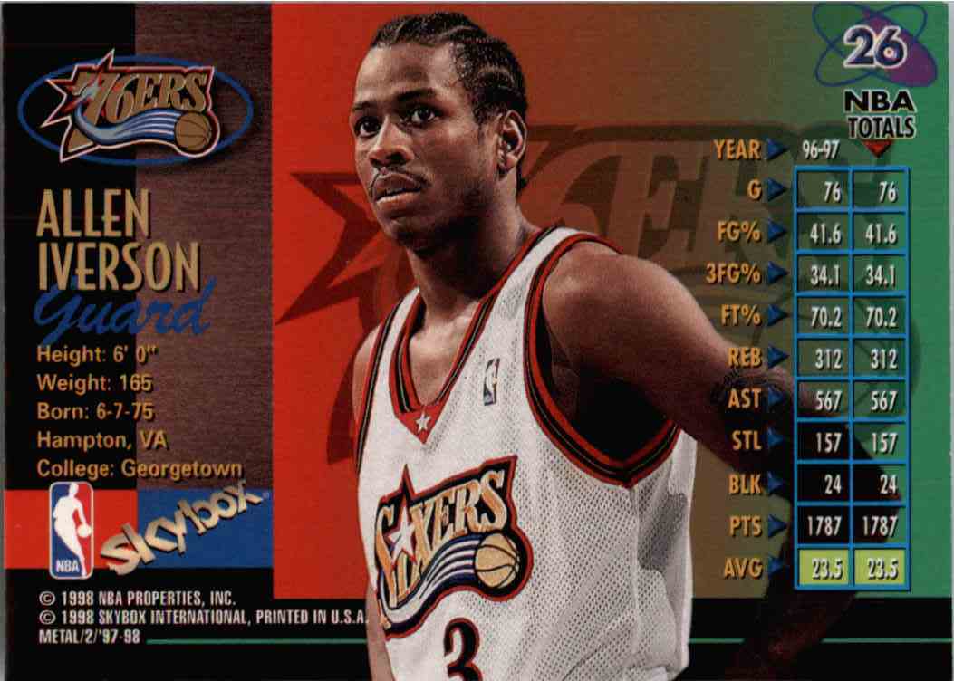 allen iverson 1998