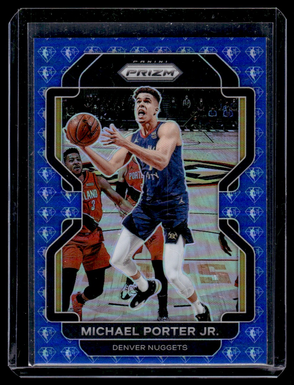 2021-22 Panini Prizm 75th Anniversity Michael Porter Jr. Denver