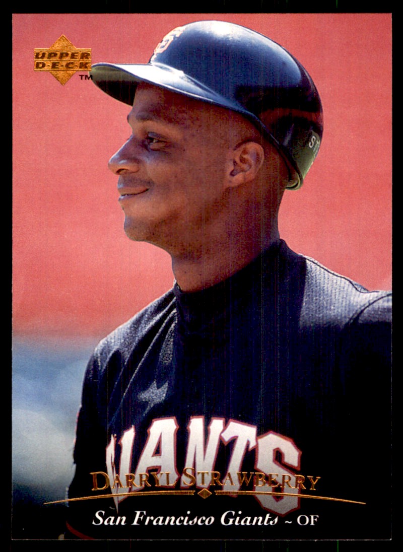 1995 Upper Deck Darryl Strawberry San Francisco Giants #89 | eBay