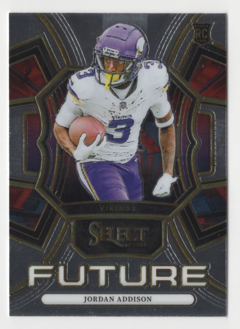 その他 2023 Black White Night Jordan Addison Jordan Addison [Black] #19 Prices | 2023 Panini Illusions