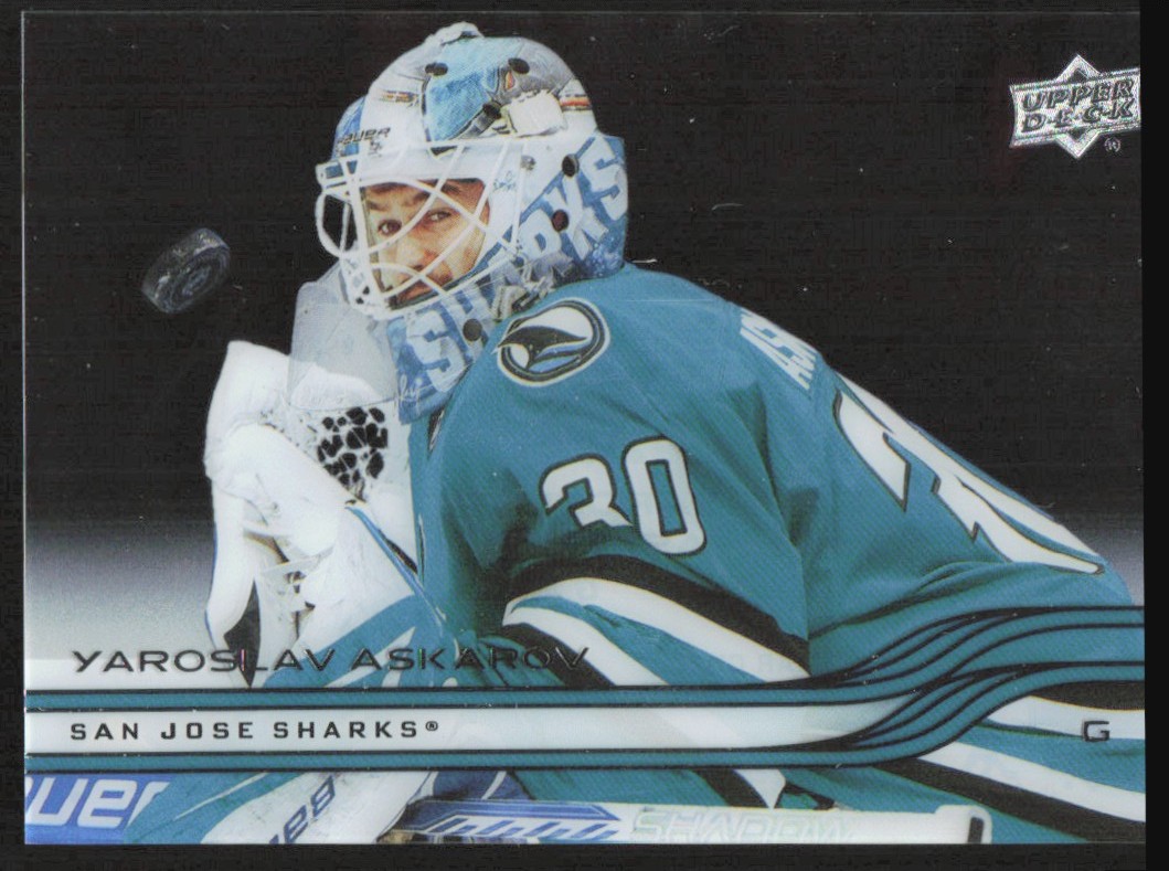 2025-26 Upper Deck Clear Cut Yaroslav Askarov San Jose Sharks #137